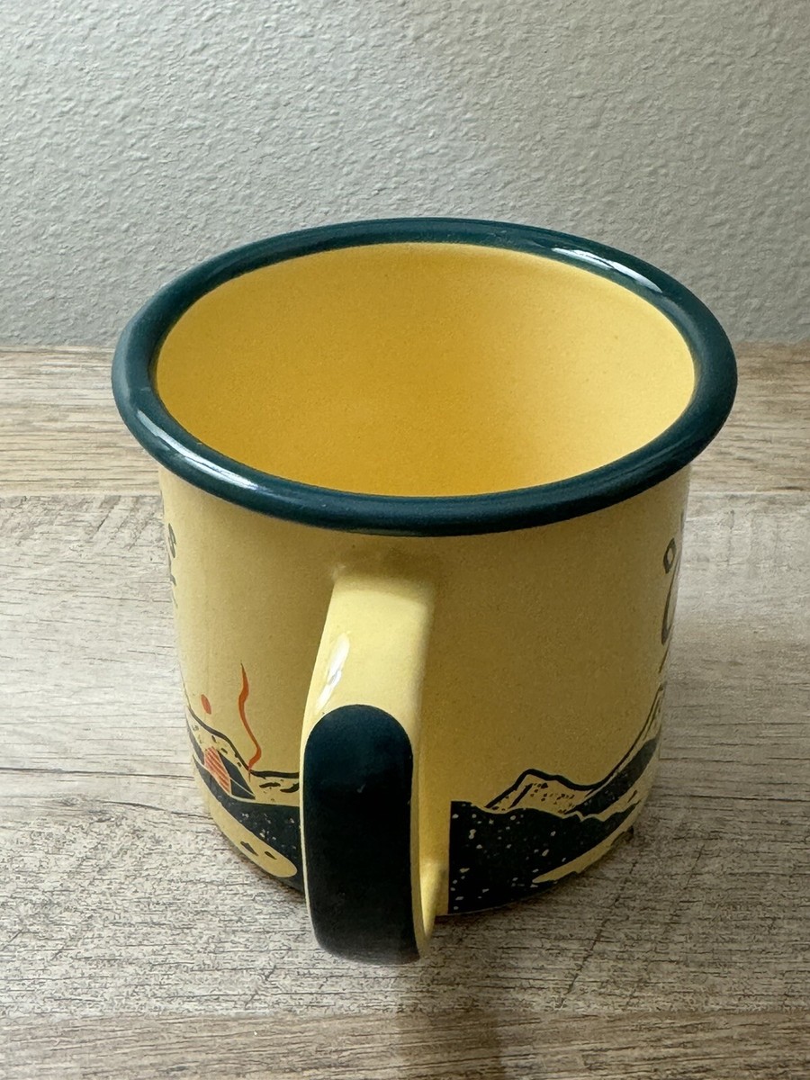 Gentlemen's Hardware Emaille-Tasse 'Outdoors Is Calling' – 325 Ml, Für Camping & Outdoor