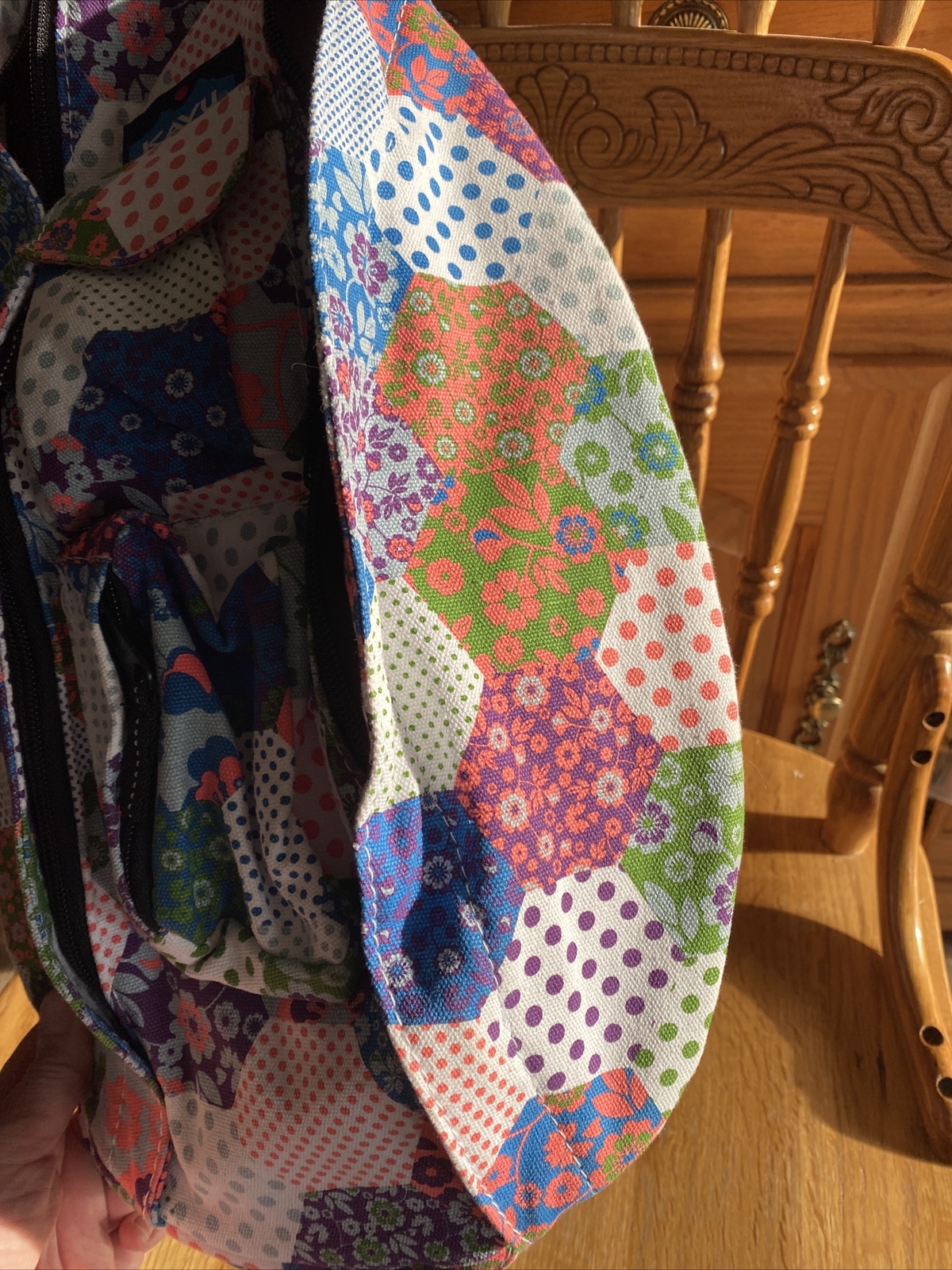 Rare Vintage HTF Kavu Rope Bag VINTAGE QUILT MINT CON… Gem