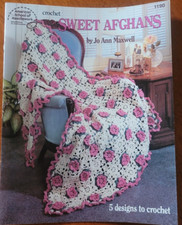American School of Needlework "Afghan Elegance" Crochet Booklet