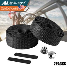 2PCS Bike Handlebar Tape Road Bicycle Cycling Non-slip Handle Wrap Outdoor Sport