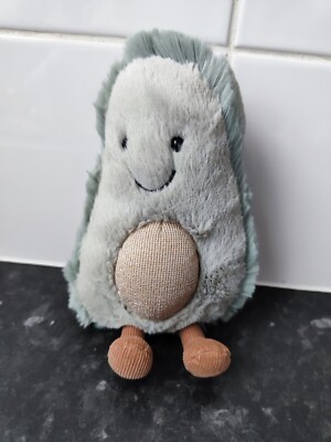 Jellycat Rare Christmas glisten avocado amuseable Soft Toy Plush