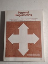1977 Personal Programming A Complete Owner's Manual for TI Programmable 58/59.