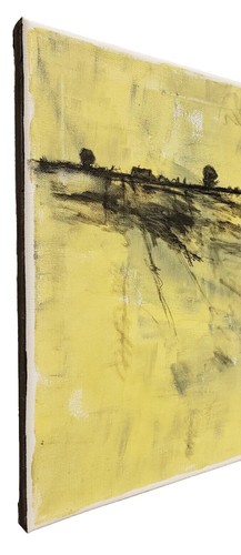 No.580 Original Modern Minimal Impressionistic Landscape Painting By K.A.Davis - Picture 10 of 12