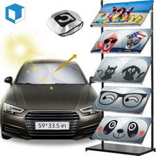 Car Shield Cover Visor Uv Block Rear Front Windshield Window Sun Shade Foldable Car Shield Cover Visor Uv Block Rear Front Windshield Window Sun Shade Foldable