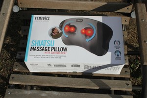 Homedics Shiatsu Massage Pillow With Heat Aching Muscles Pain