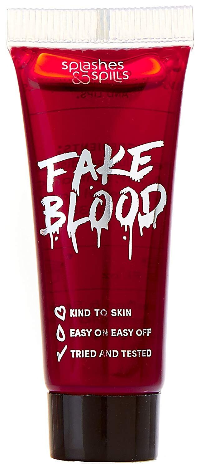 Realistic Fake Blood Face Body Paint Pretend Costume Makeup by Splashes & Spills