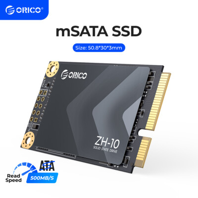 ORICO 2TB mSATA SSD SATA III, 5 Gbps 3D NAND Internes Solid State für Lapto