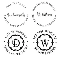 Custom Hand held Embosser, Custom Address Embosser, Desk Embosser,Book Embosser