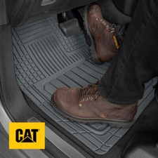 Cat 3pc Car Rubber Floor Mats For All Weather Protection Semi Custom Fit Cat 3pc Car Rubber Floor Mats For All Weather Protection Semi Custom Fit