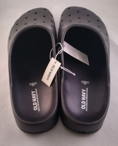 OLD NAVY PERFORATED CLOG SHOES SLIP ON WOMEN'S SIZE 9 CASUAL NWT - Picture 3 of 4