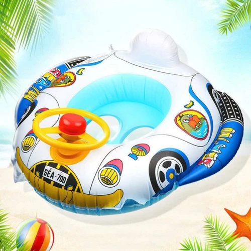 Baby Schwimmring aufblasbarer Schwimmsitz Kleinkind Kind Wasser Pool Schwimmhilfe Spielzeug UK - Bild 5 von 17