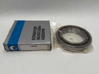 Barden 116HDL Angular Contact Bearing 7016C 116-HDL 80x125x22 mm