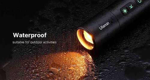 Ulanzi LM07 Waterproof LED Photography Flashlight Zoomable Fill Light 2000mAh - Picture 10 of 12