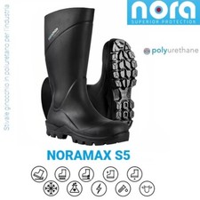 STIVALE ANTINFORTUNISTICA SPIRALE NORAMAX S5 CI SRC POLIURETANO NERO