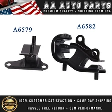 2PC Engine Motor & Transmission Mount for 1999-2004 Honda Odyssey V6 3.5L