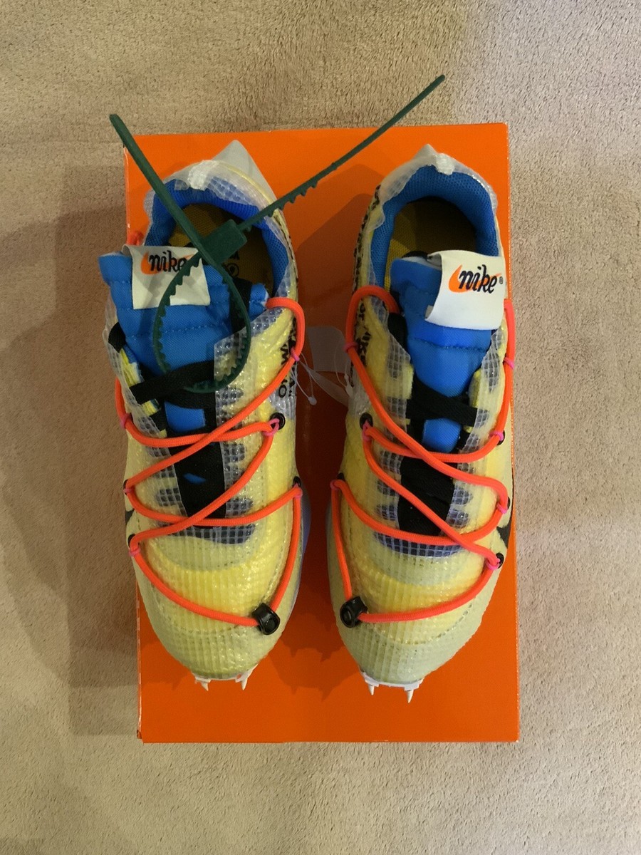 Nike x Off-White Vapor Street Virgil Abloh US Men 3.5/ W 5 Yellow