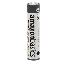 Amazon Basics 50 Count AAA Industrial Alkaline Batteries, 5-Year Shelf Life