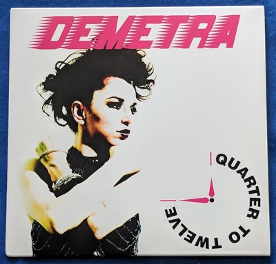 Demetra Quarter To Twelve CD Promo 6 Mixes Twisted Dee Klubjumpers 2012