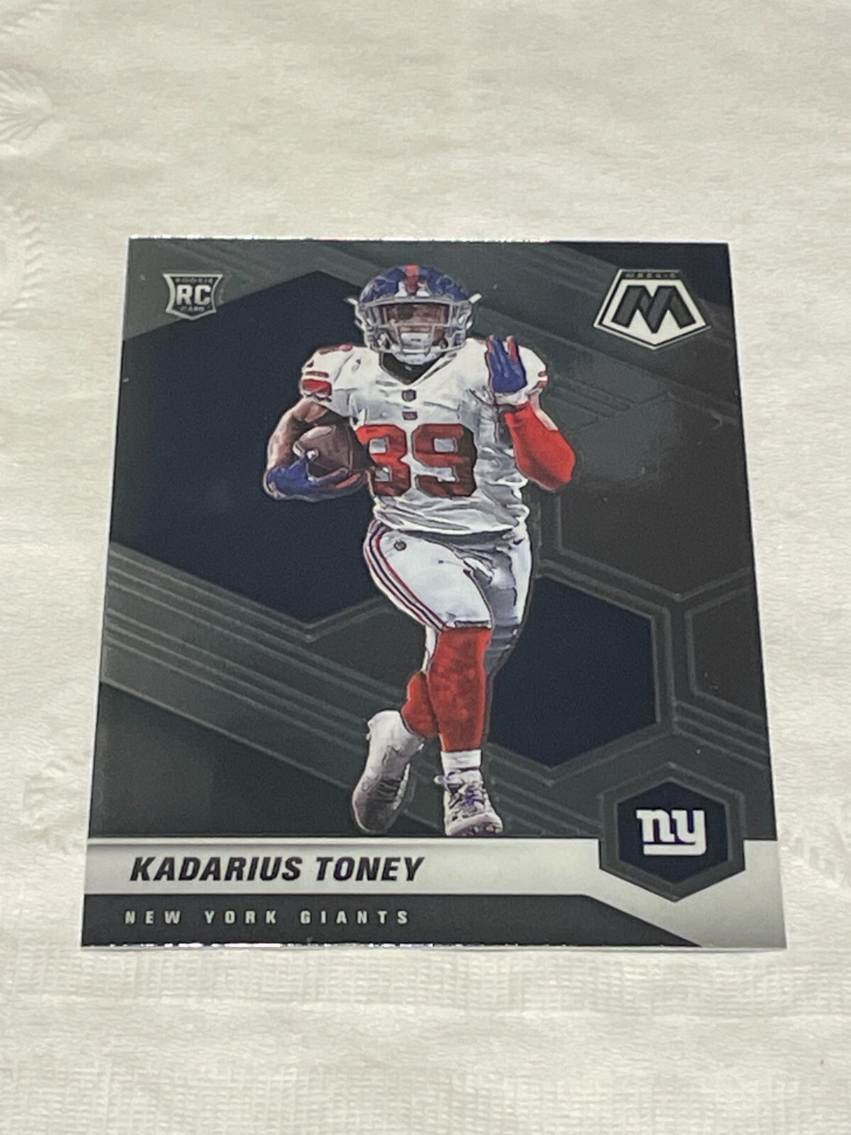 2021 Panini Mosaic Kadarius Toney RC #312 Base Rookie Giants Chiefs