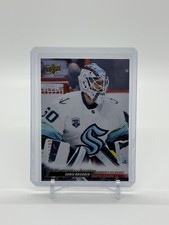 2022-23 Upper Deck Series 1 UD Exclusives #149 Chris Driedger - Kraken /100