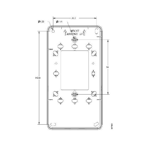 Cisco - Accessories C9105AX SERIES SPACER KIT