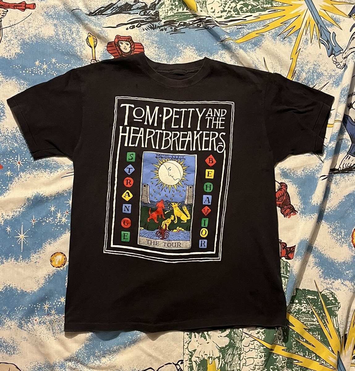 90s TomPerryHeartbreakers USA製バンドT フォトT
