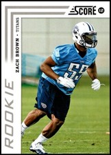  2012 Score #385 Zach Brown RC