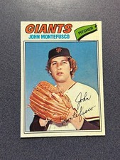 1977 Topps - #370 John Montefusco NRMT or better @QS16