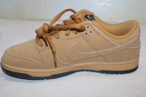 Scarpe Nike Dunk Low Retro SE 'Wheat Gum' Marrone Nero HQ1932-700 Uomo Taglia 9 - Foto 6 di 13