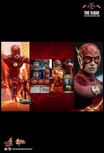 READY NEW AUTHENTIC HOT TOYS THE FLASH EZRA MILLER MMS713 NORMAL 1/6 IN STOCK - Picture 2 of 20