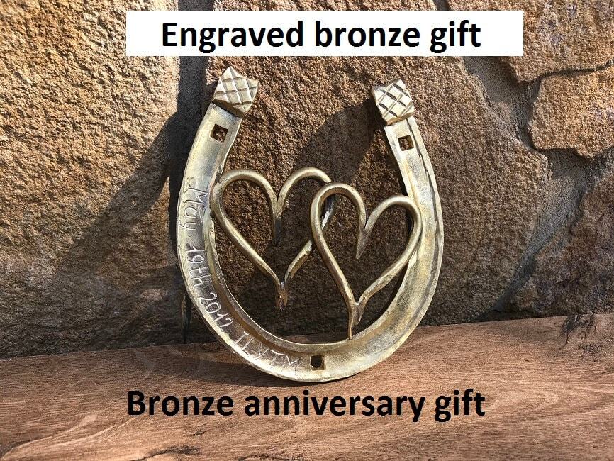 Bronze Jewelry for Her, 8th Anniversary Gift