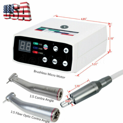 NSK Style Dental Brushless LED Electric Micro Motor 1:5 Optic Handpiece OEM