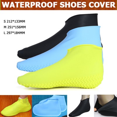 Recyclable Covers Shoe Unisex Rain Waterproof Protector Boot Overshoes Rubber