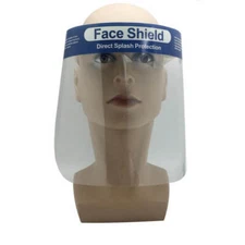 Full Face Shield Mask Clear Protective Film Shields Visor Safety Cover Anti-Fog