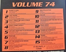 SF074       SUNFLY KARAOKE CDG VERY RARE, NOT SOLD IN THE USA LOT UK