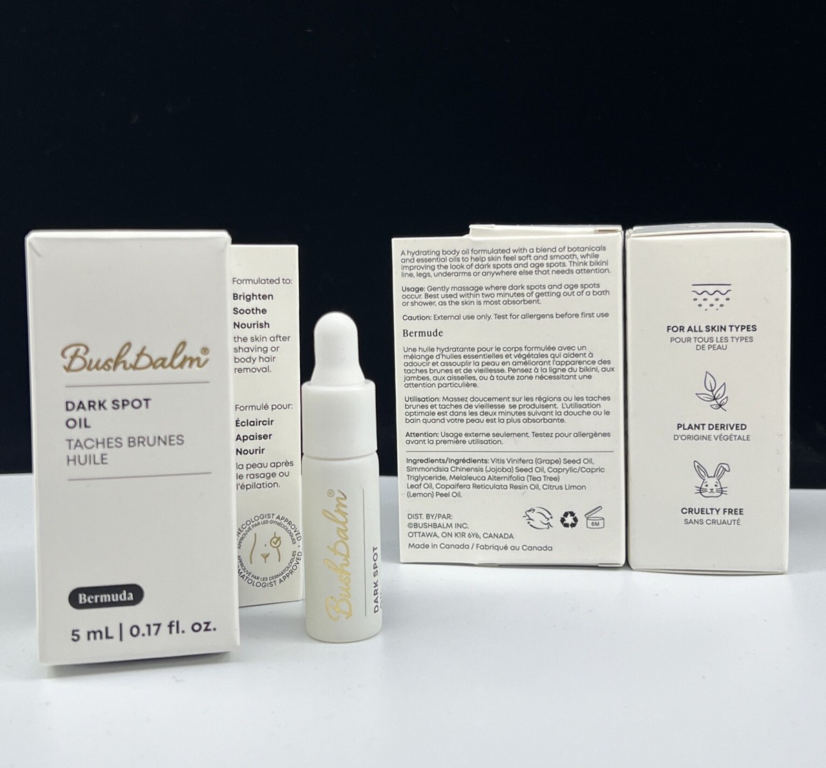 Bushbalm Bermuda Oil Dark Spot (5ml) Bushbalm Bermuda Oil Dark Spot (5ml)