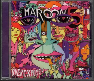 Overexposed Audio CD By Maroon 5 AM Records 2012 Free Shipping