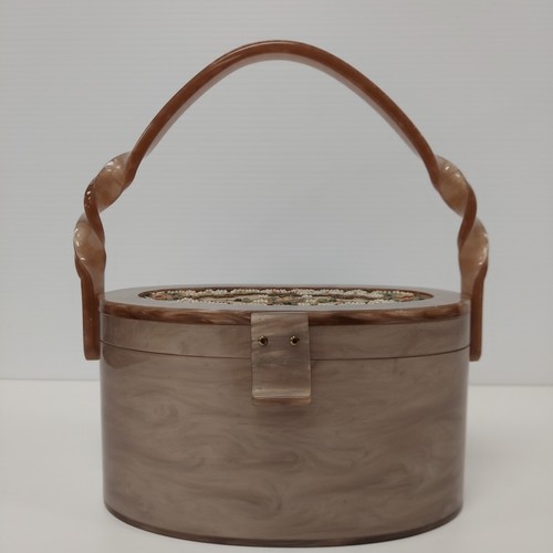 Borsa Wilardy vintage Pearl Lucite anni 50 - Foto 2 di 13