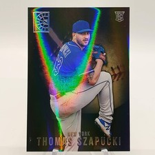 2022 Panini Capstone Rookie Card RC #41 Thomas Szapucki New York Mets. rookie card picture