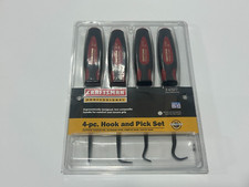 Craftsman Usa Professional Model No. 47077 4pc Hook Pick Set W Packaging