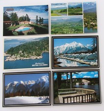 KANADA Postkarten Lot 6 x BRITISH COLUMBIA in...