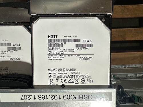 SUPERMICRO 829U-10 Server w/ 12x 6TB HDD HGST 0F18335 6028U-TRTP+ 512GB RAM #2 - 第 11/13 張圖片