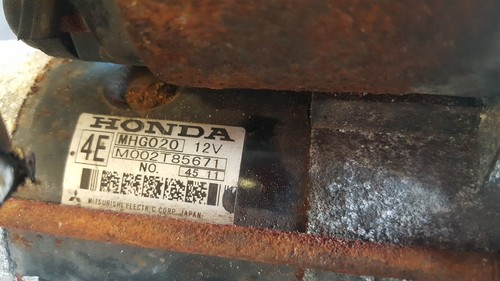 STARTER MOTOR 2005 HONDA ACCORD CIVIC FRV CRV 2.2CDTI DIESEL M002T85671 MHG020 - Picture 9 of 9