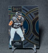 Foye Oluokun Premier Level 2023 Select Football Card #139 Jacksonville Jaguars