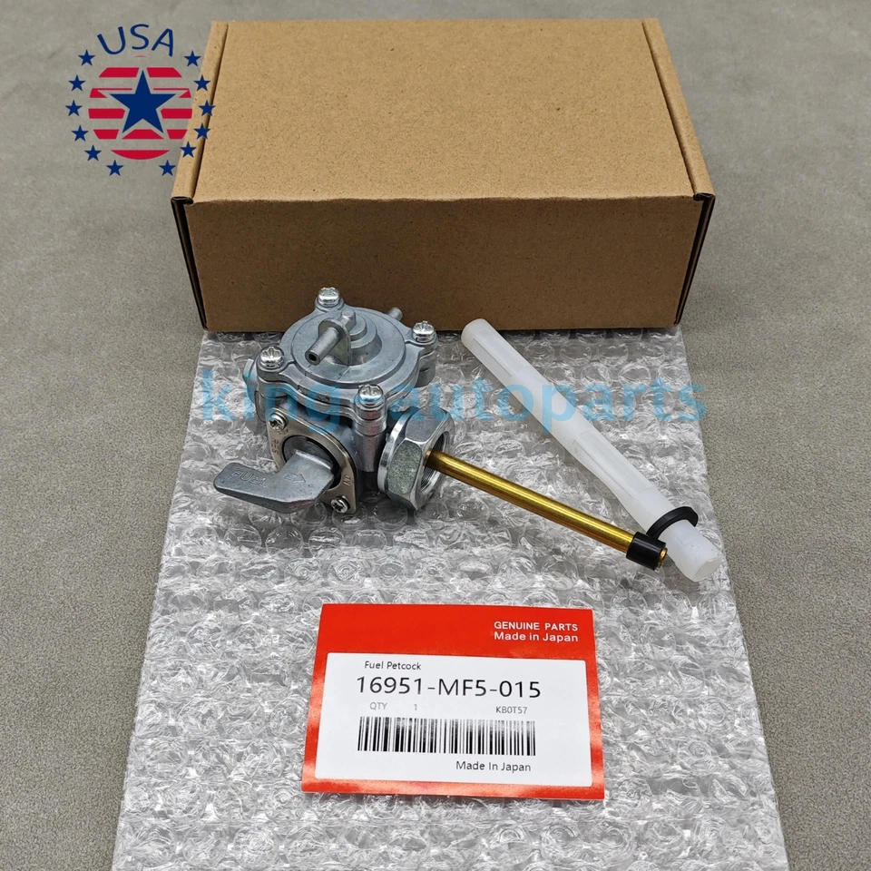 New ! Vacuum Fuel Petcock For Honda Nighthawk 450 700S 20mm x 1mm 16951-MF5-015 Foto 2 de 4