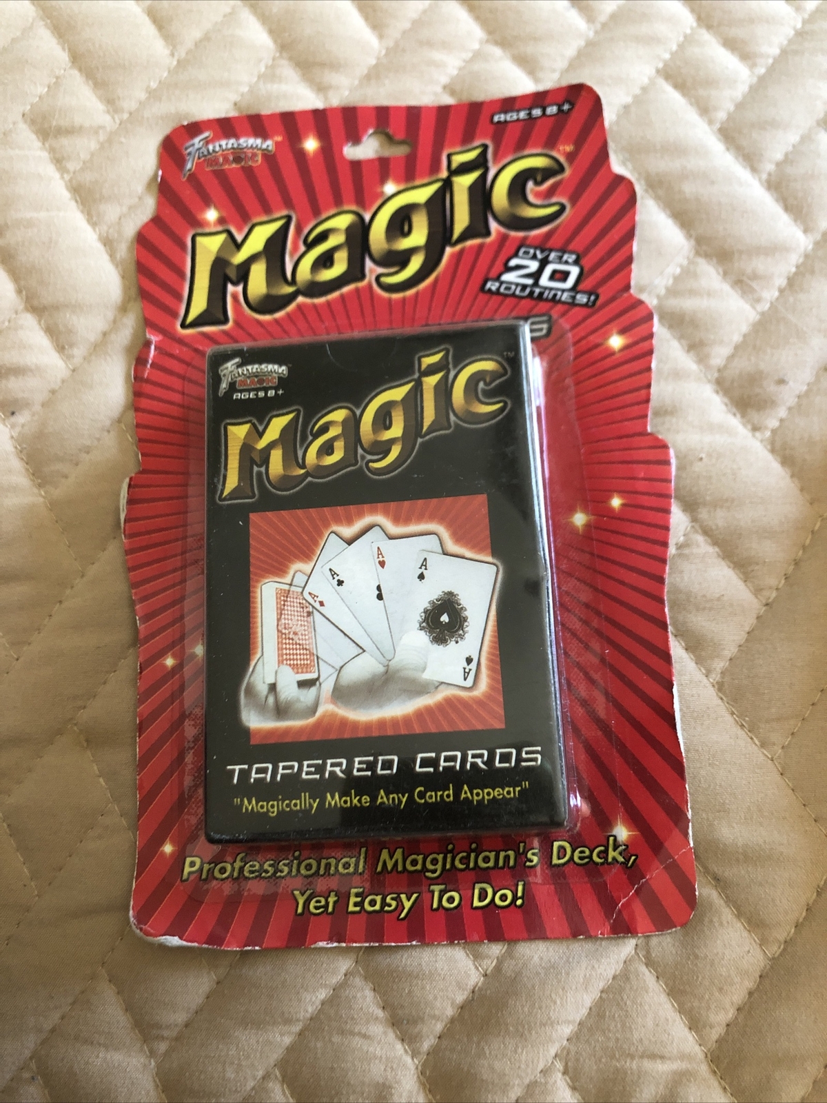 Fantasma Magic Tapered Cards - 20 Magic Tricks - Rare - Brand New | eBay