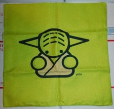 Funda de almohada Yoda Star Wars 18" x 18" ¡Nueva!!