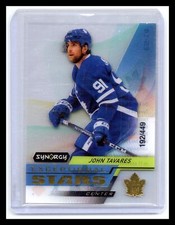 2020-21 Upper Deck Synergy #ES-14 John Tavares Exceptional Stars Gold #/449