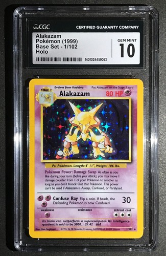 Base Set Pokemon Graded PSA/CGC Unlimited/Shadowless/1st Edition Cards - Pick - Picture 8 of 59