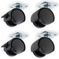 Set of 4x Wheels for HAF 932 & X Cases by Cooler Master